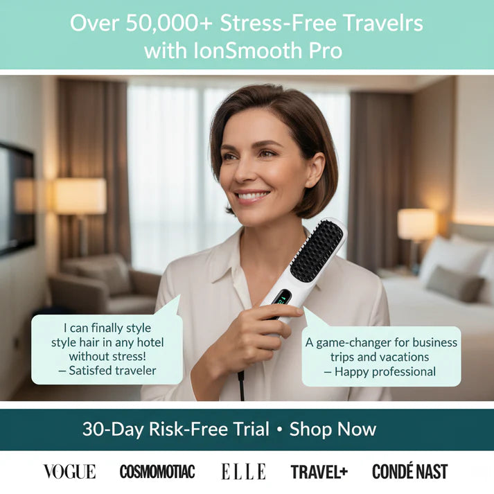 ORBA PORTABLE STRAIGHTENER BRUSH