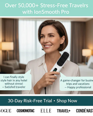 ORBA PORTABLE STRAIGHTENER BRUSH