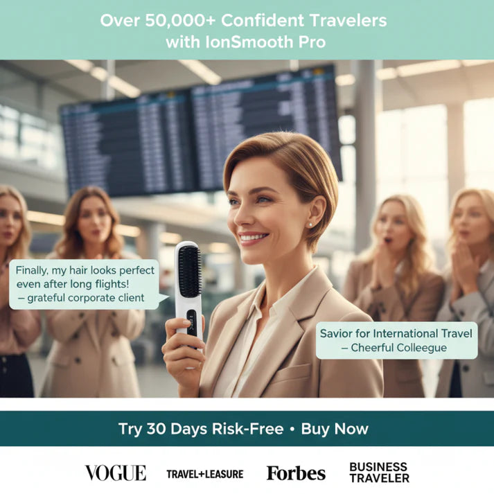 ORBA PORTABLE STRAIGHTENER BRUSH