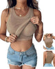 Orba Built in Bra Ribbed Tanktop