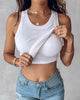 Orba Built in Bra Ribbed Tanktop