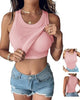 Orba Built in Bra Ribbed Tanktop